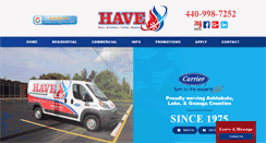 Desktop Screenshot of have-inc.com